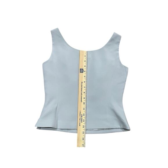 Tahari Arthur S. Levine Pant Suit 3 Piece Set Grayish Mint Green 2P 2 Petite EUC - Picture 13 of 16